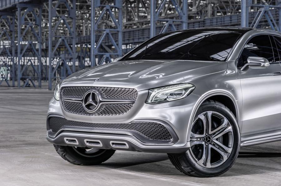  Mercedes-Benz Concept Coupe SUV 2014 года  (фото 11 из 47)